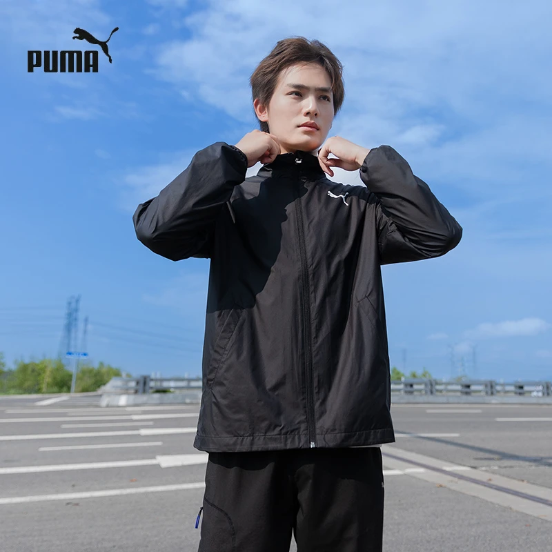 PUMA彪马立领夹克男女款上衣25新款运动健身服户外休闲外套680657