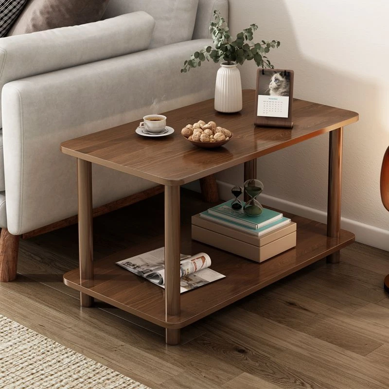 简约床头柜出租屋方形小桌子沙发小茶几边几桌子出租屋租房储物桌