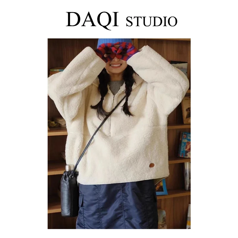 no退no换【鸡蛋半开门】雅丹秋冬新款百搭休闲百搭宽松G143-4DW147