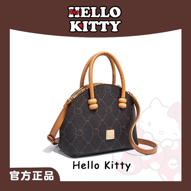 【袁媛设计师款】HELLO KITTY/凯蒂猫 2024新款轻奢时尚女士手提包