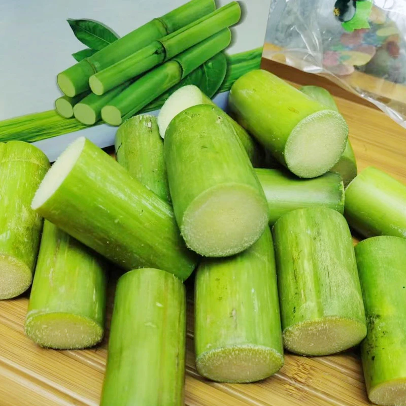 陶山甘蔗现货绿皮多汁果蔗新鲜当季懒人青皮甘蔗5斤果肉无水裂装