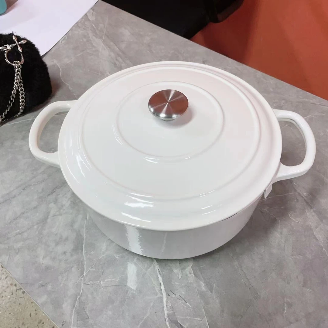 YANZAO/焱造铸铁珐琅锅29口径BST 7QT锅