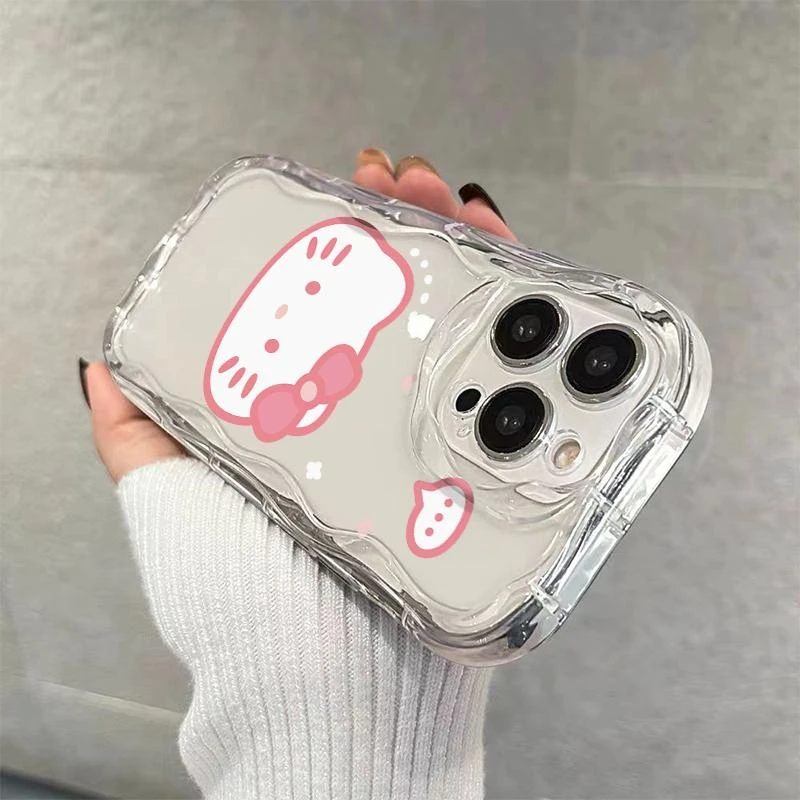 全包kt猫苹果15ProMax手机壳iPhone14卡通13硅胶12简约11软壳X女8