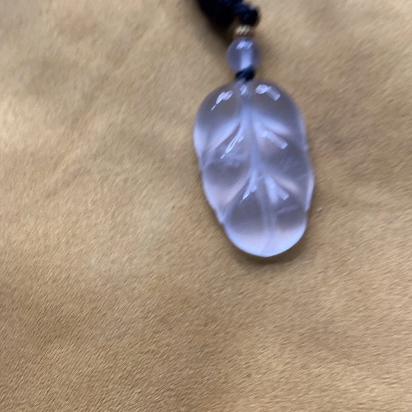 【闪购商品】石英质玉福利叶子未镶嵌