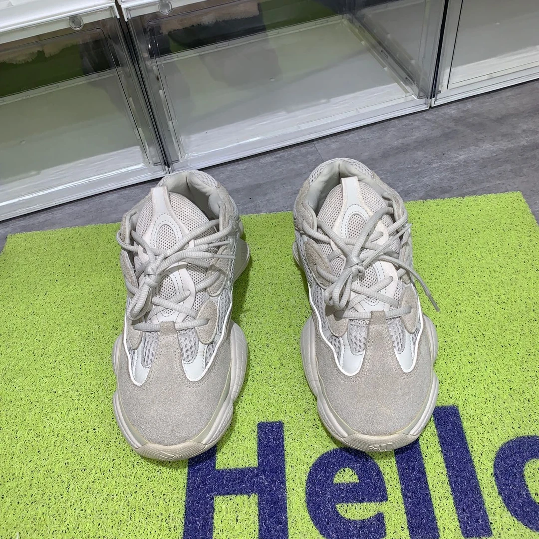 捡漏42码 yeezy500初代 95新配盒 799秒杀球鞋