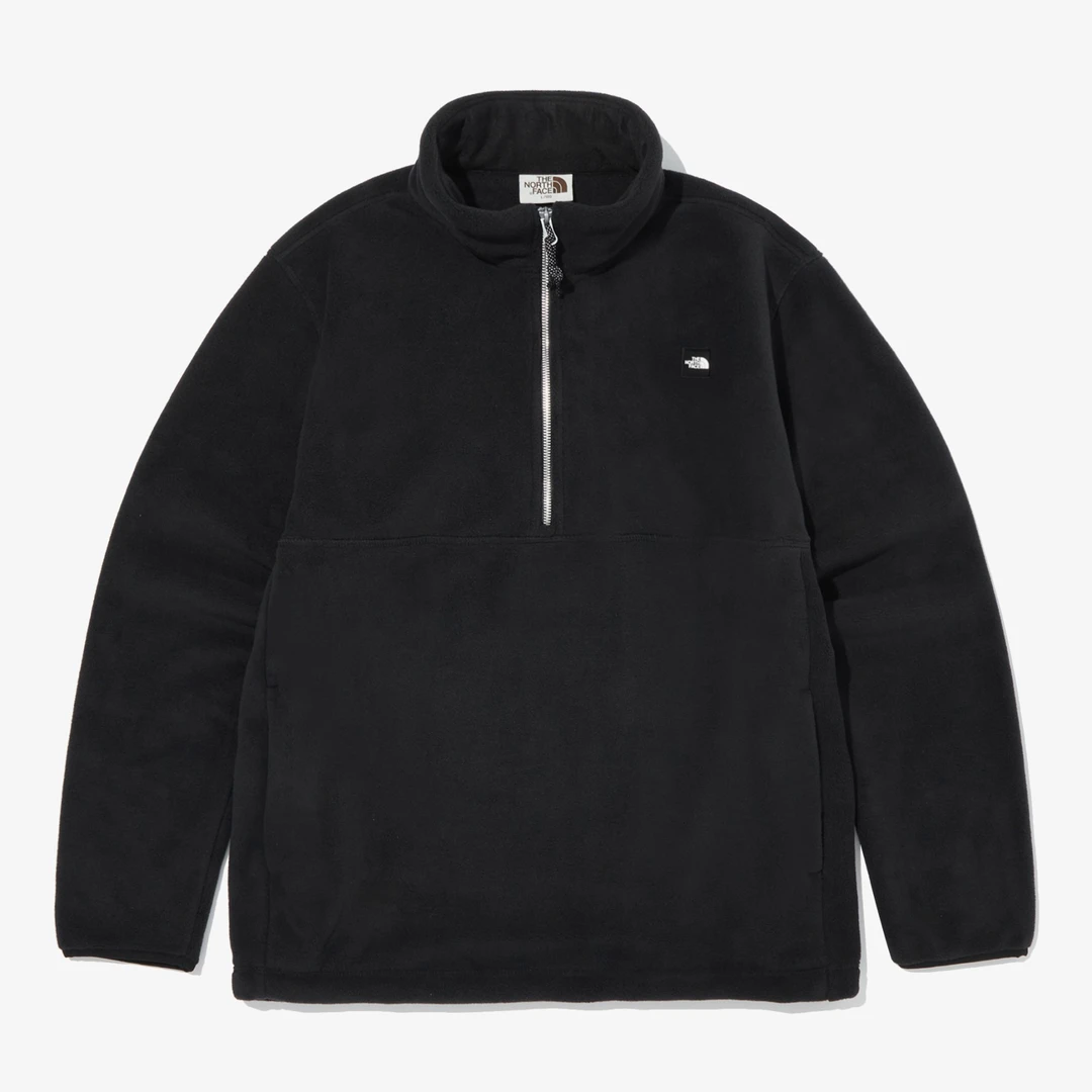 THE NORTH FACE/北面半拉链抓绒套头卫衣男女同款NA4FQ50