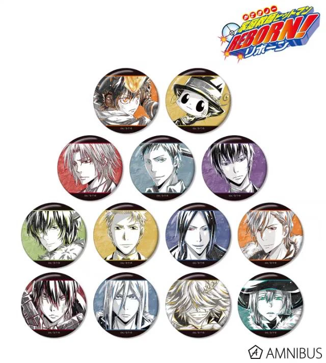 【家庭教师】黑水彩  角色吧唧  徽章（默认代拆）