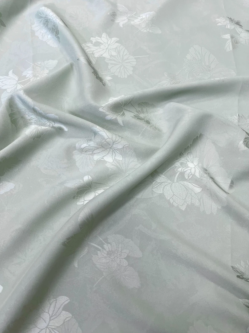 冰丝缎花罗提花面料新中式布料【HP8620】