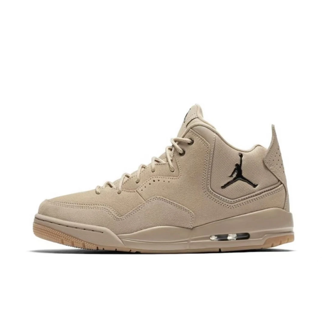 NIKE/耐克Jordan Courtside 23 耐磨防滑中帮复古篮球鞋 男款棕色