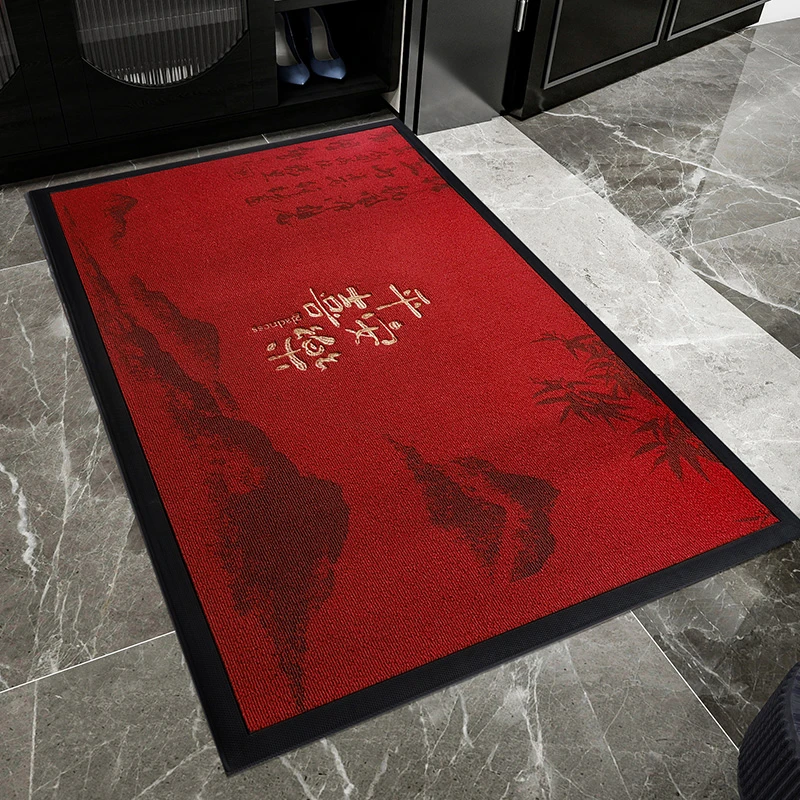 高级入户门地垫进门口高端家用脚垫加厚橡胶防滑耐免洗耐脏地毯