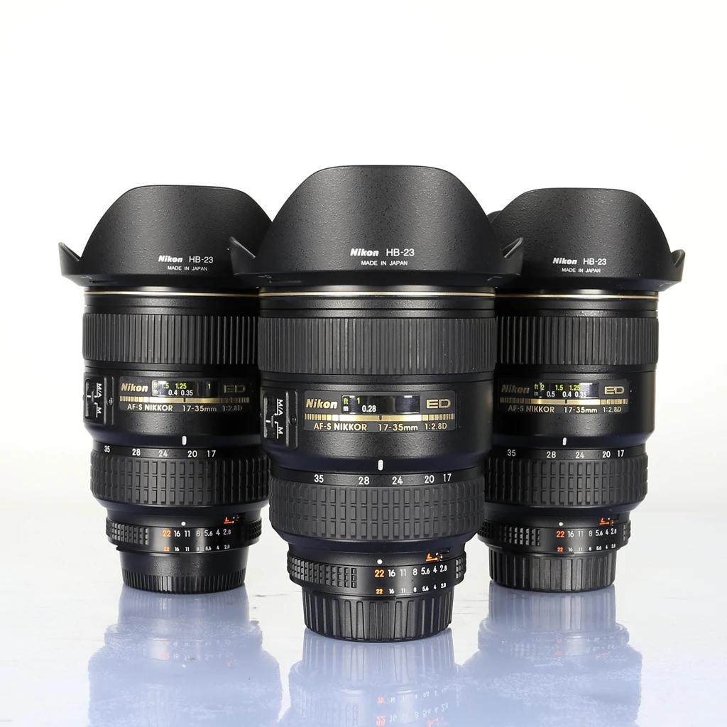 99新 Nikon/尼康 AF 17-35 F2.8D 相机镜头 金广角金线恒定光圈