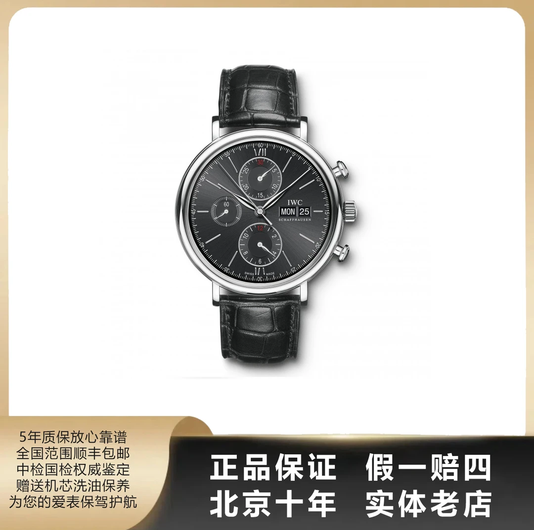 95新 IWC/万国 柏涛菲诺系列/单表/表径42mm/自动机械/0513