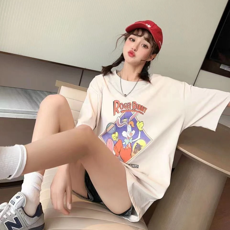 出游情侣短袖印花圆领88