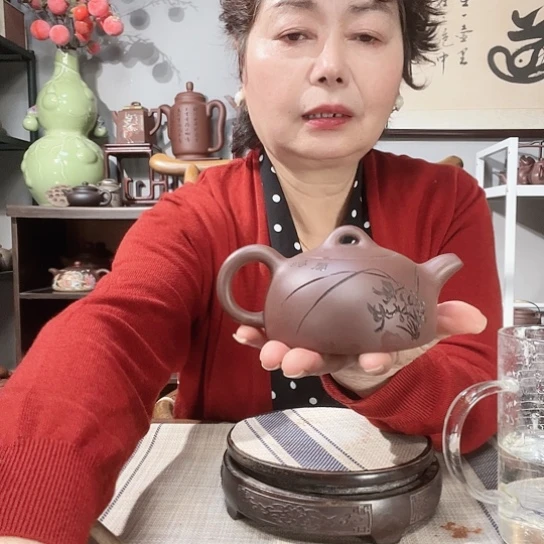 底槽青茶壶原矿紫砂壶