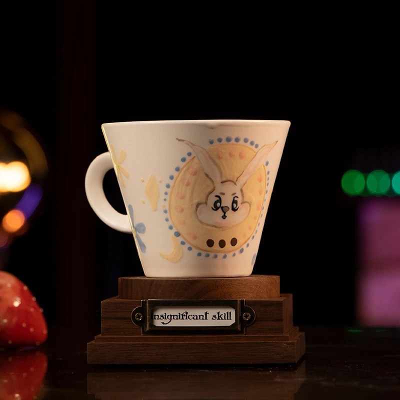 A072手握杯马克杯 卡通兔子款创意