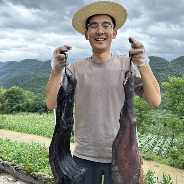 【直播称重1】农家腊肉  农村收购  奉节高山腊肉1200米海拔