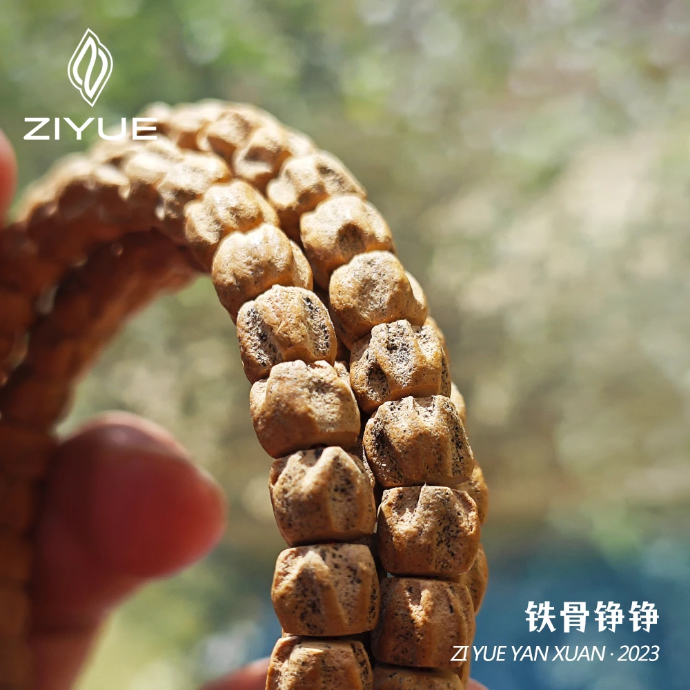 【铁骨铮铮】天然老树红油皮方块棱鬼纯热百香籽108长串柏香籽