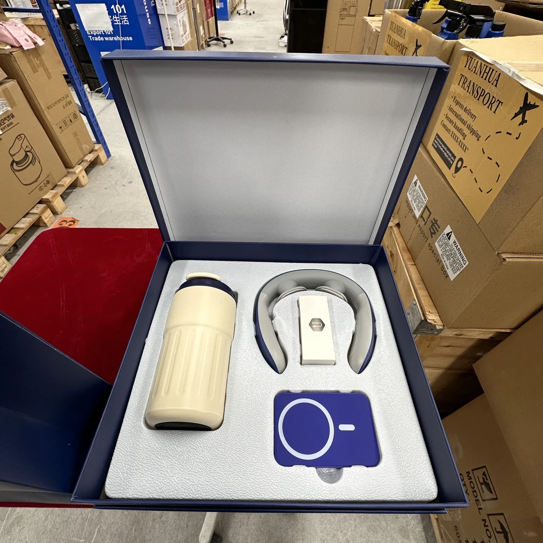 咖啡杯按摩仪套装高档礼物礼盒