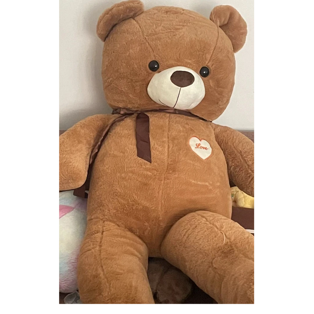 超大号1.4m大熊公仔可爱熊熊礼物毛绒玩具c