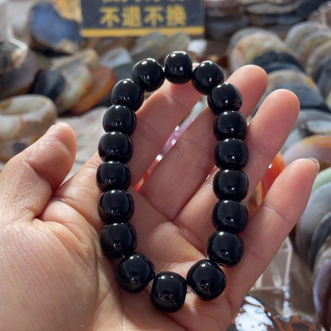 【闪购商品】玛瑙/玉髓手链未镶嵌波**