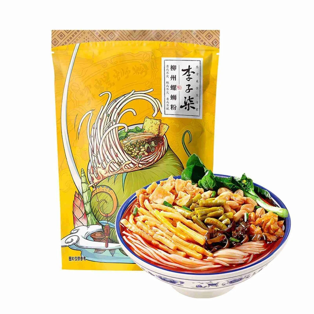 李子柒螺蛳粉330正宗柳州螺狮粉速食广西袋装特产腐竹米粉