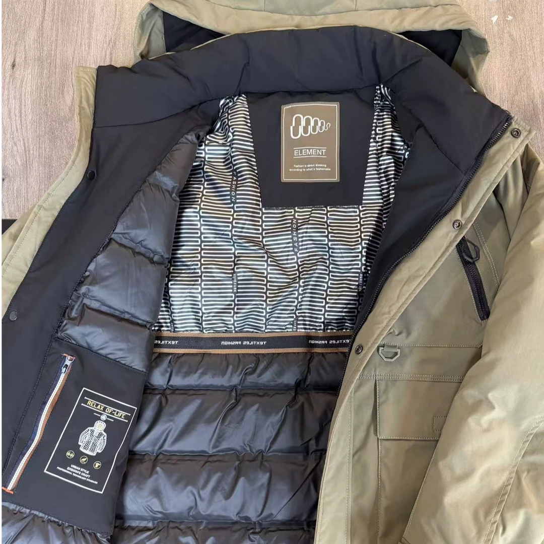 羽9807男士工装（加绒加厚）冬季羽绒外套