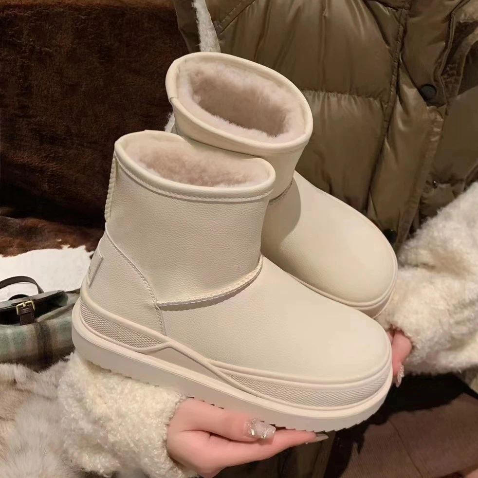 DX.DAXI【松糕雪地靴】DSKJ.529-1秋冬保暖时尚百搭休闲女款雪地靴