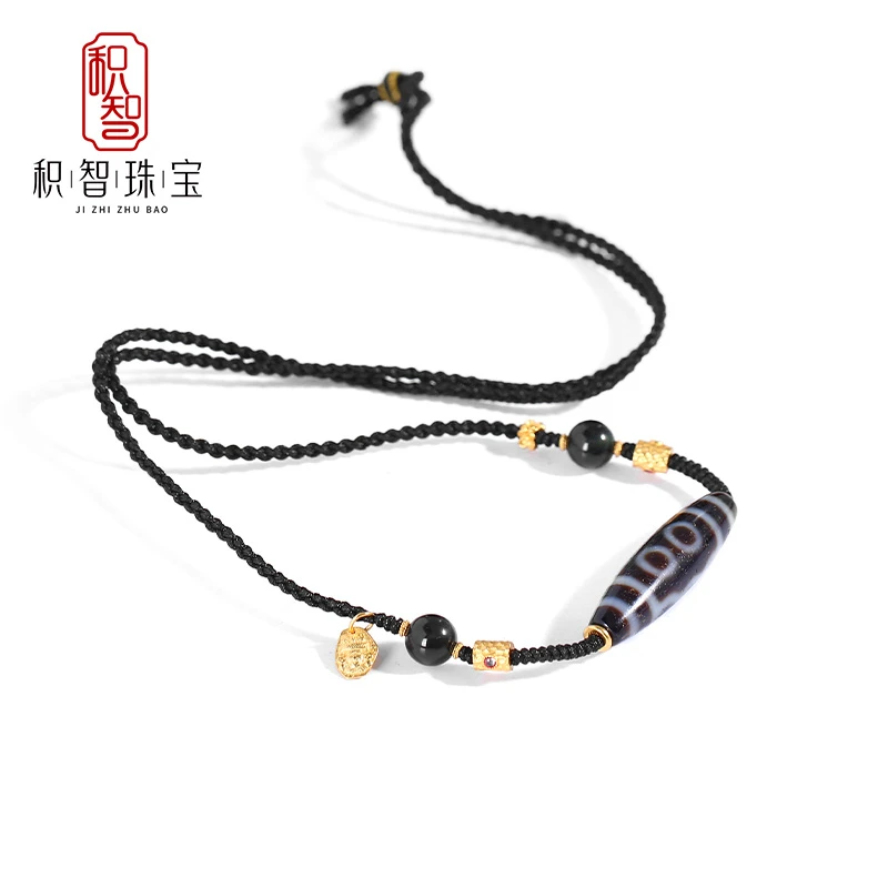 转过山 五月火活动五眼天珠玛瑙吊坠（拉萨直发多样发）DU1211110