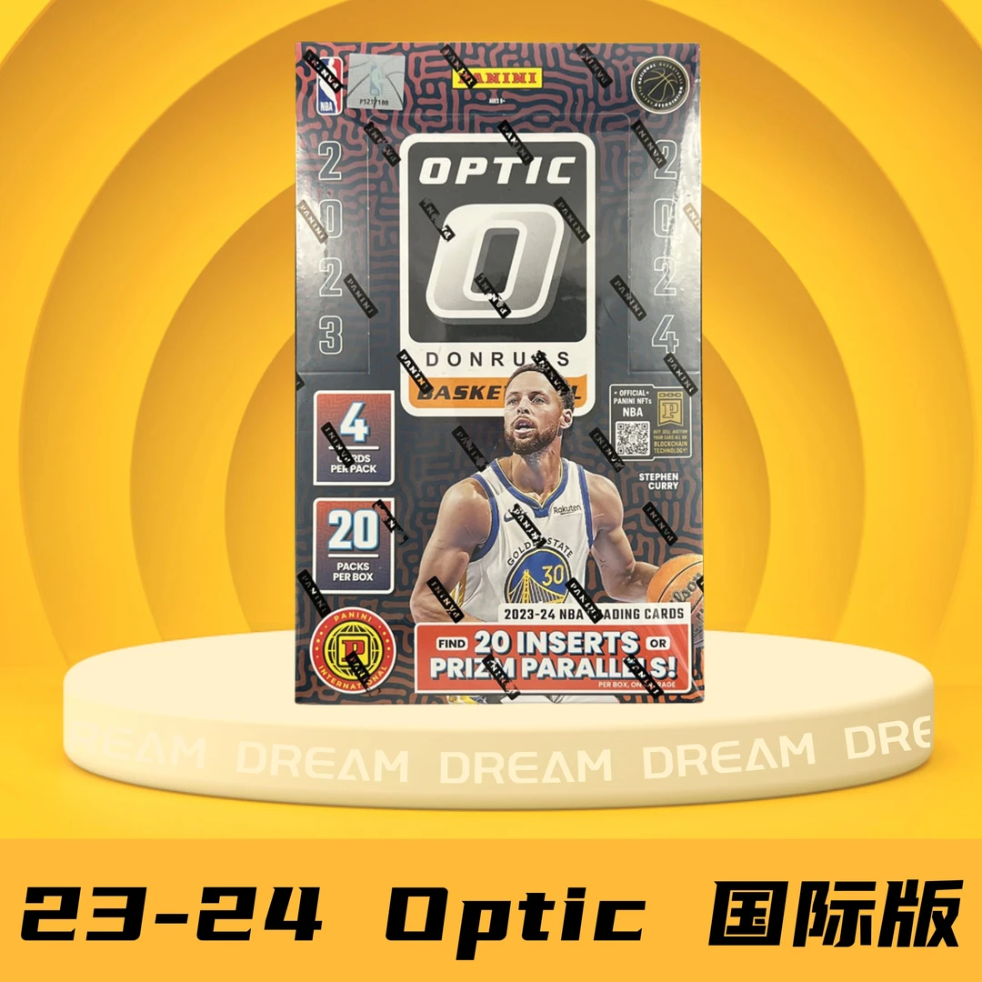 【拆盒】23-24 Optic 国际版 篮球收藏卡 帕尼尼球星卡 盲盒