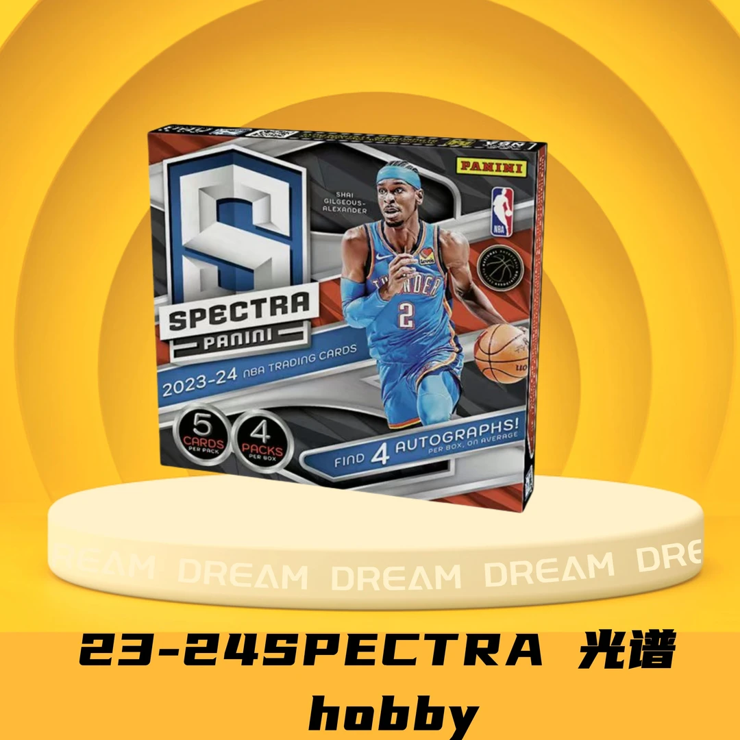 【拆盒】23-24 Spectra 光谱 hobby 帕尼尼 篮球 球星卡盲盒