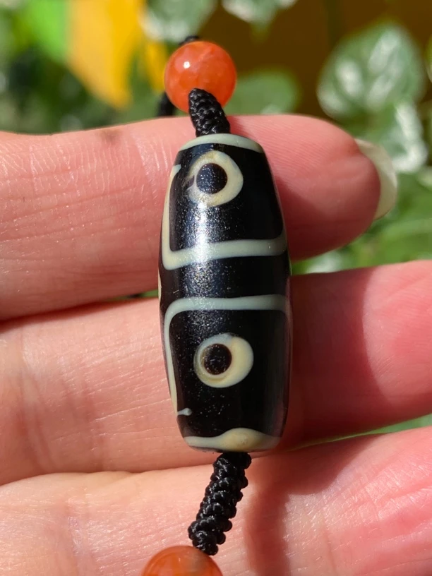 非金属亚克力吊坠 清琉璃小三眼锁骨链