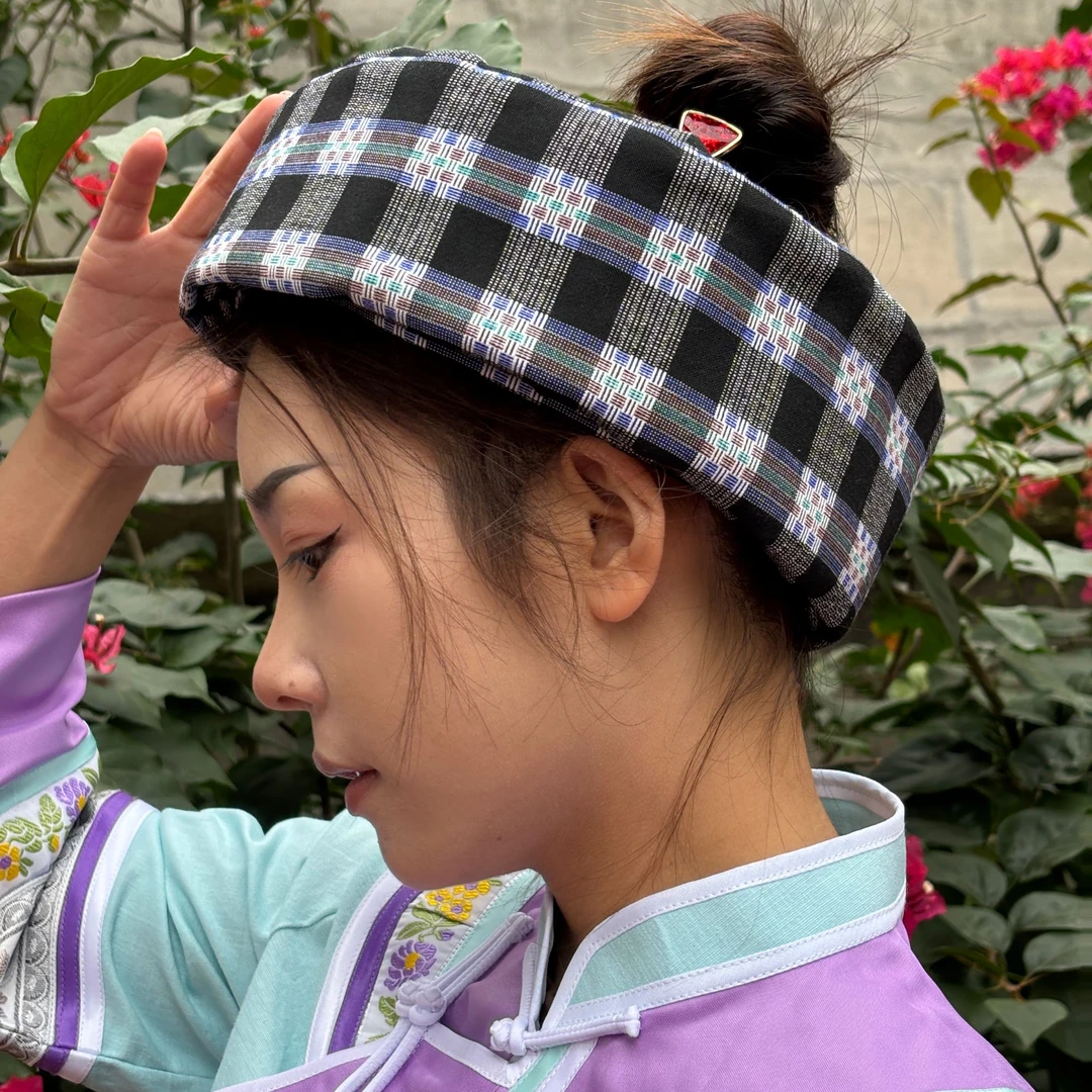 4米长头帕壮族布依族少数民族服饰女士上衣民族风刺绣贵州广西