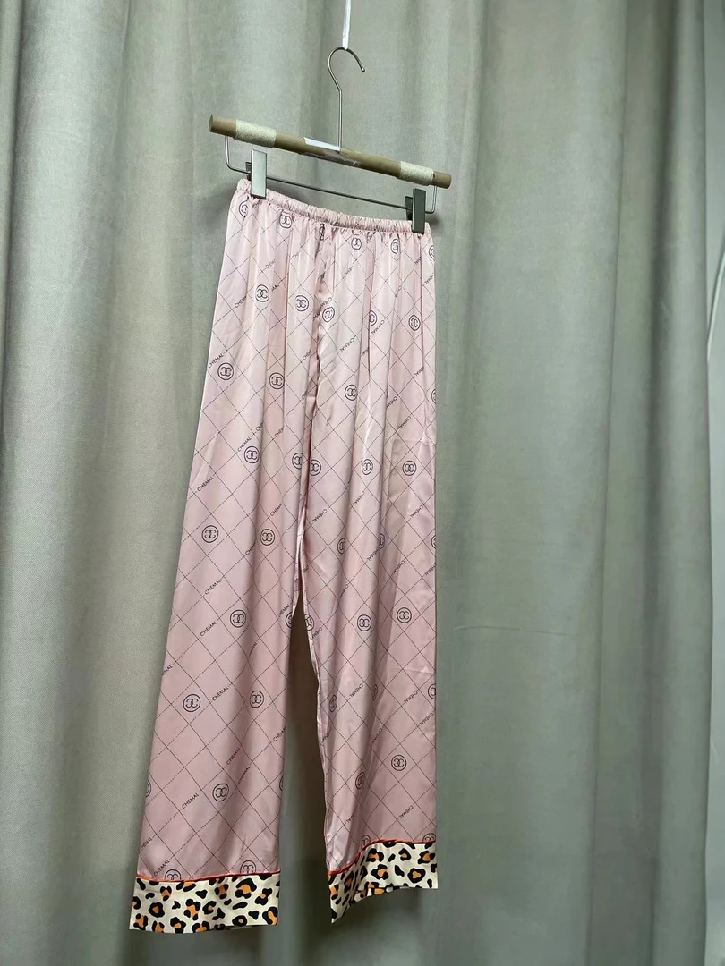 724裤子碎花休闲家居服女士长裤印花家居裤