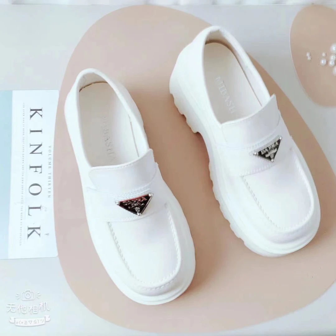 圆头英伦风舒适休闲时尚乐福鞋1981-1