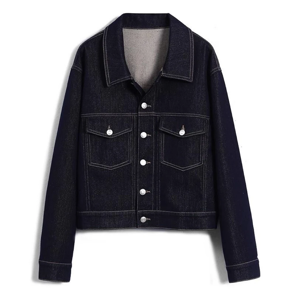 T~201-250时尚休闲潮流百搭宽松显瘦复古韩版牛仔外套男女四季款