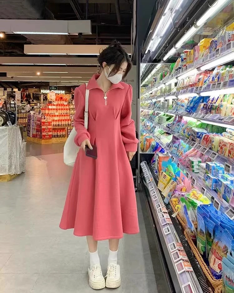 2025针织连衣裙孤品扣号下单