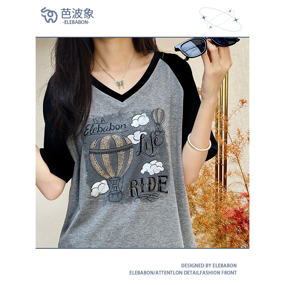 ZT4754-新款潮流女装T恤时尚休闲百搭