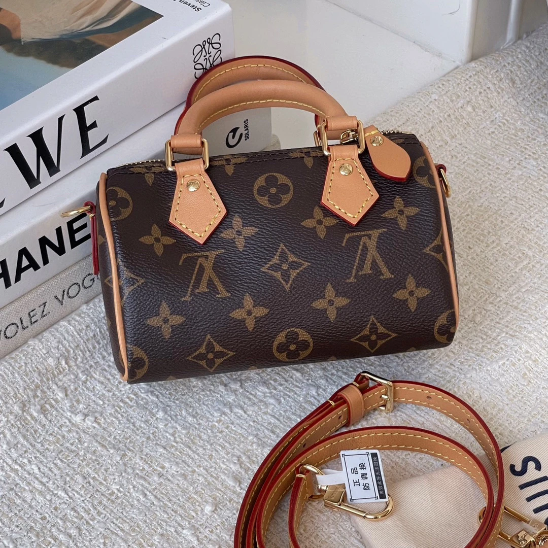 99新 LouisVuitton/路易威登 LV老花speedynano包 CJM12-0937