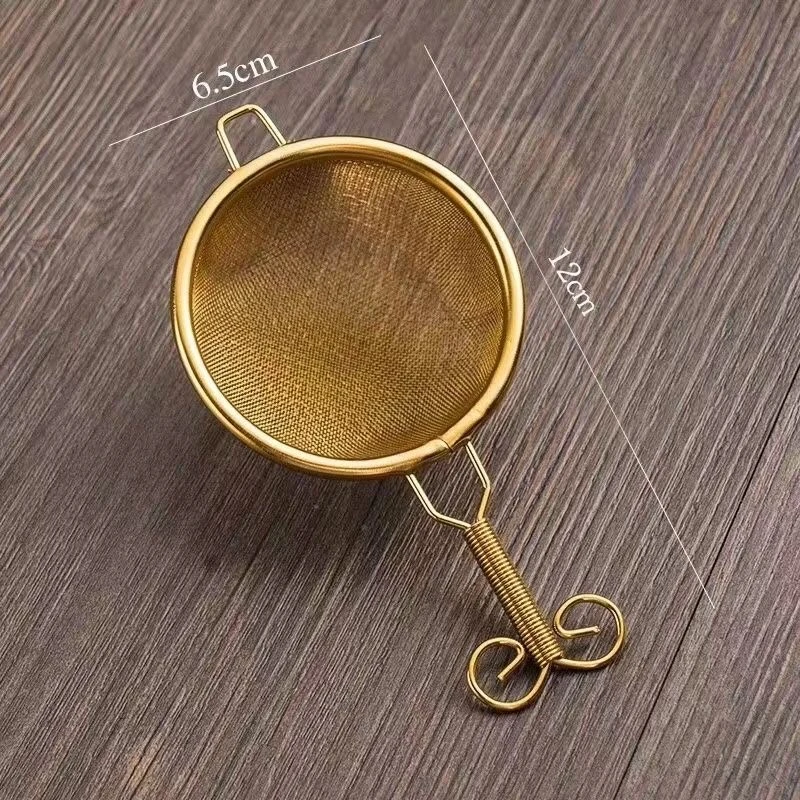 不锈钢茶漏茶滤茶隔茶叶过滤器功夫茶漏架泡茶神奇过滤网茶具配件