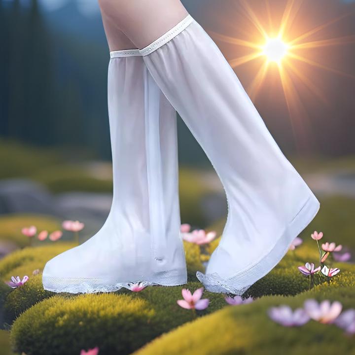 雨鞋套批发防水防滑户外高筒硅胶水鞋防雨防雪加厚耐磨男女雨靴套