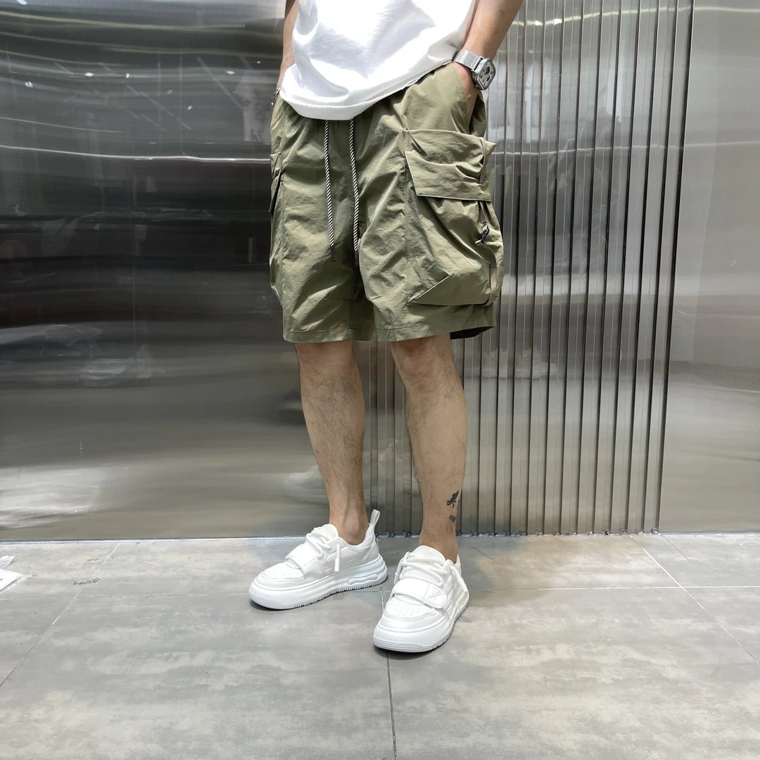 夏季薄款ins潮流时尚短裤新款男士短裤爆款牛仔七分裤休闲男短裤