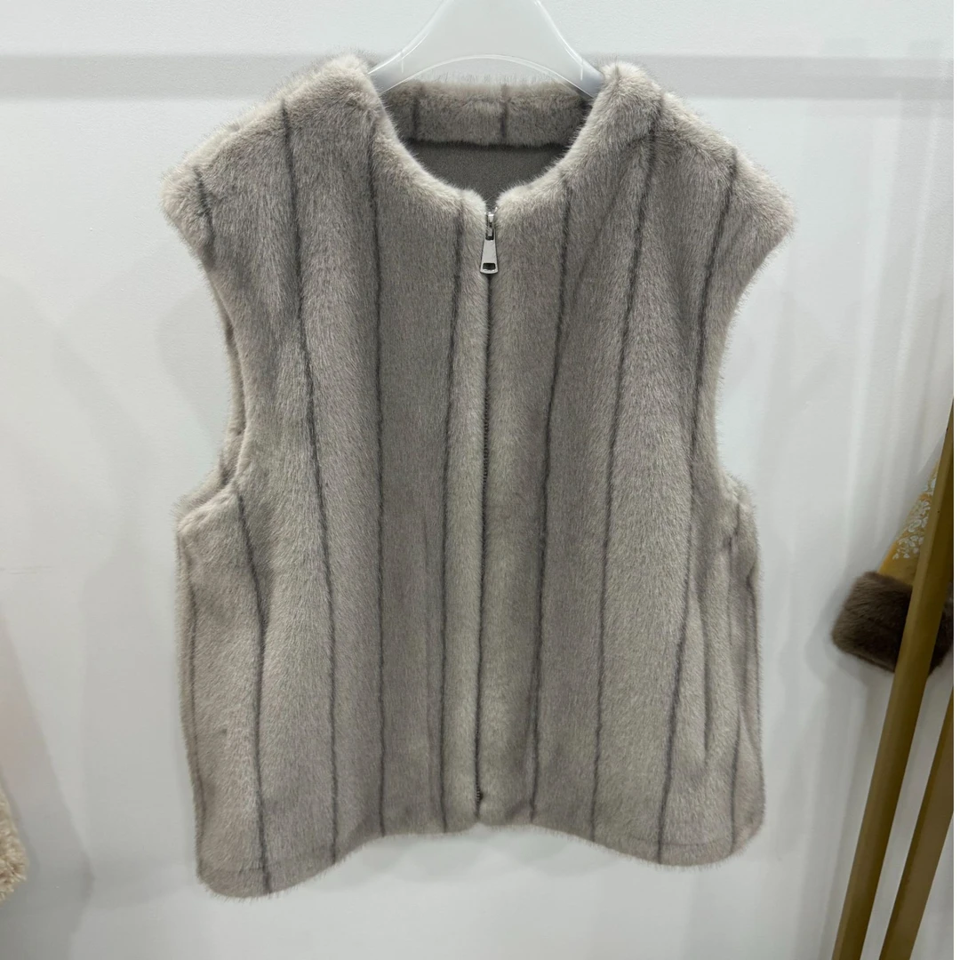 【A01编码开头】海宁设计师原创爆款时尚百搭马甲24035YDD90