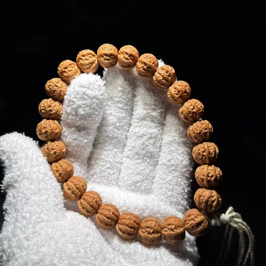 无人区九龙原生态猴头核桃手持 上色快 无泡药