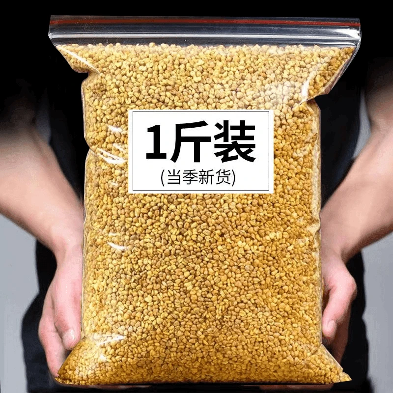 黄苦荞四川大凉山新货苦荞茶500g浓郁干吃泡水干净颗粒饱满黄苦荞