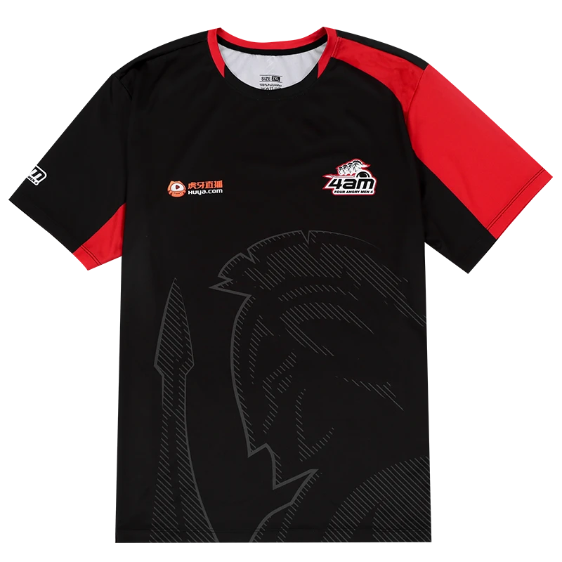 4AM 透气2023新款队服短袖 T恤潮牌男女上衣队员同款休闲速干