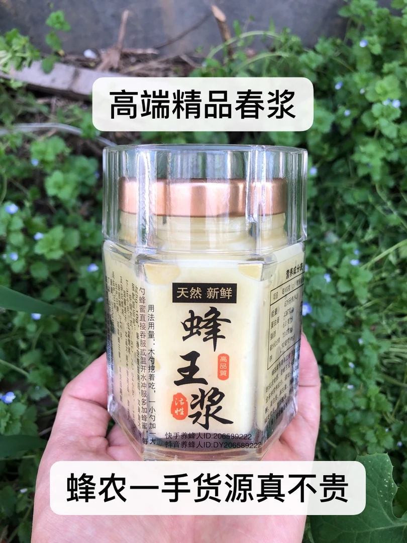 高端精品新鲜蜂王浆/春浆