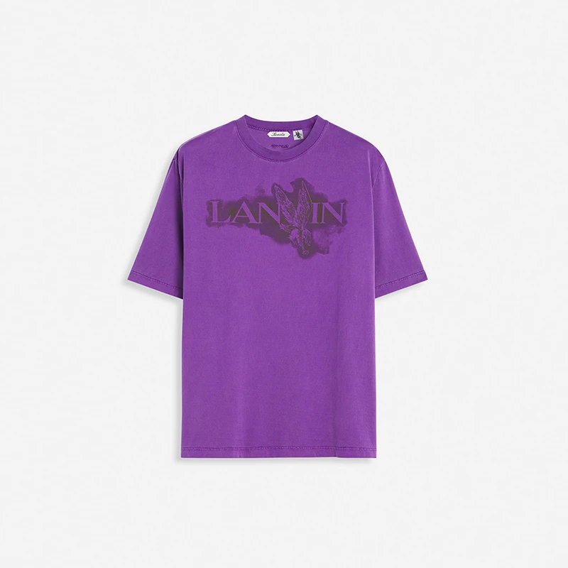 FUTURE LAB x LANVIN 男女同款印花T恤休闲百搭oversize纯棉