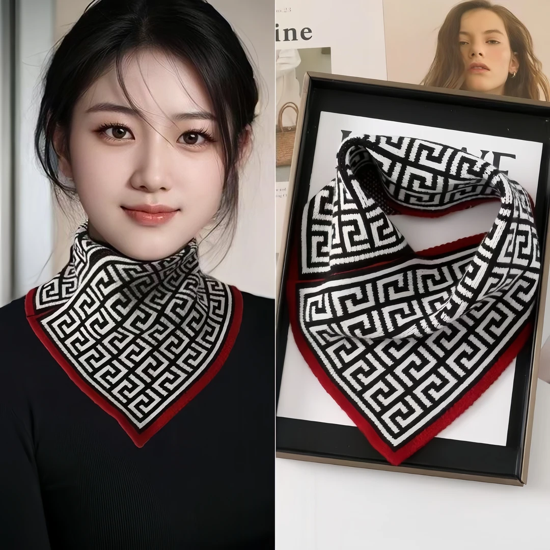 羽绒服领子防脏围巾衣领防汗神器新款时尚2024秋冬季护颈保暖假领