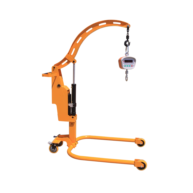 充电式移动便携式小型吊机起重吊架家用电动车载升降提升机