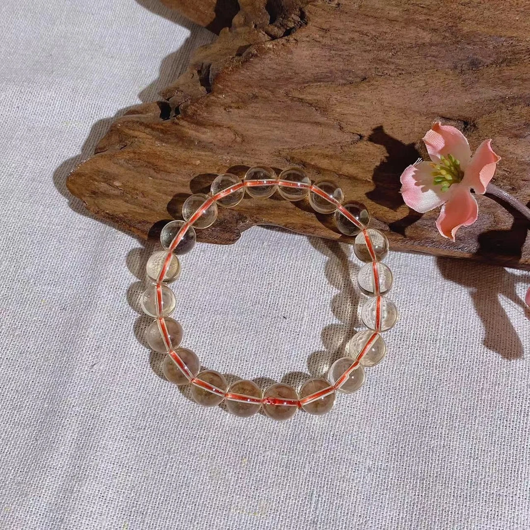 【巨伶石】黄水晶手串